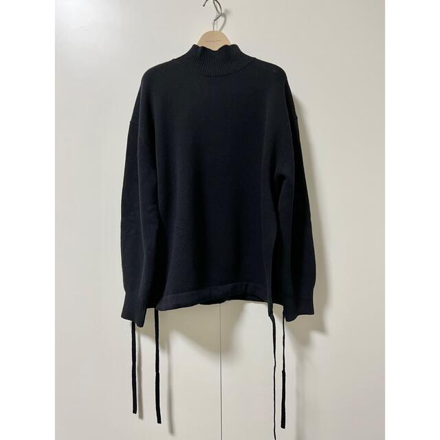 Theory 21AW 完売 ドローストリング付 ハイネックプルオーバー ニット