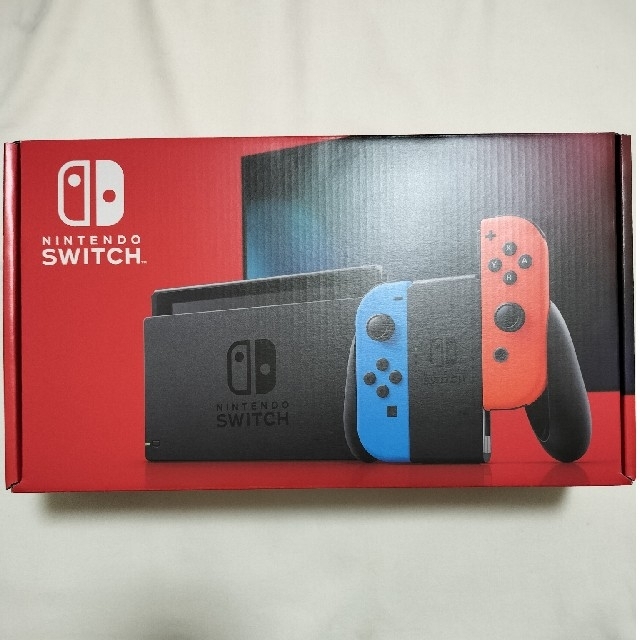 Nintendo Switch　ネオンブルー/ネオンレッド　新品未使用品ゲームソフト/ゲーム機本体