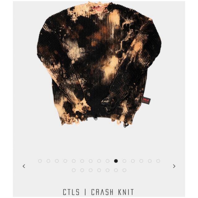 CVTVLIST CTLS CRASH KNIT“BLEACH“