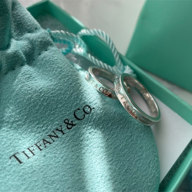 TIFFANY&Co. 7号　シルバーナローリング