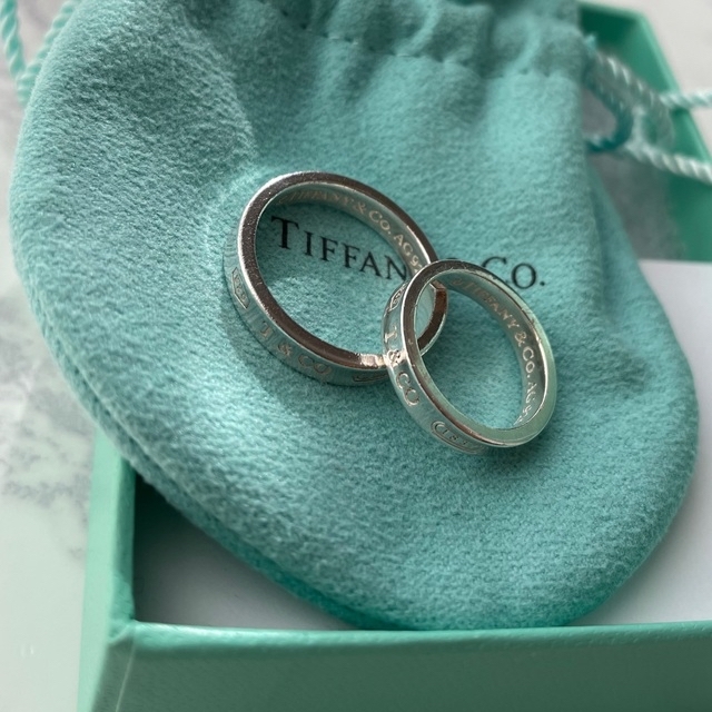 Tiffany & Co. ツイストナローリング　7.5号