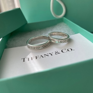 Tiffany & Co. ツイストナローリング　7.5号