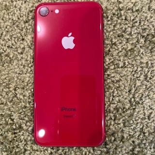 アイフォーン(iPhone)のアップル iphone8  プロダクトレッド　64 docomo (スマートフォン本体)