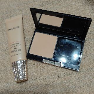 マキアージュ(MAQuillAGE)のマキアージュドラマティック フェイスパウダー &カバージェリーBB(BBクリーム)