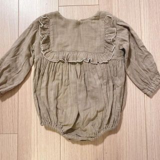 キャラメルベビー&チャイルド(Caramel baby&child )のjune little closet ロンパース  90(ワンピース)