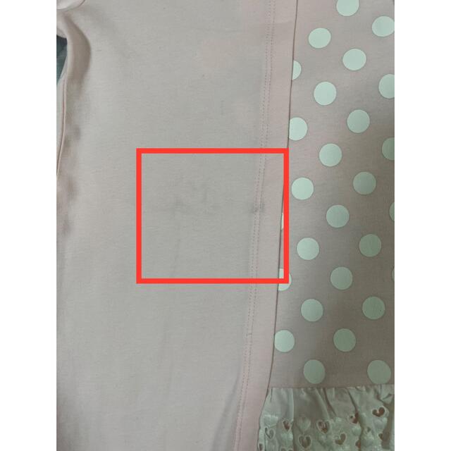 Shirley Temple(シャーリーテンプル)のシャーリーテンプル  うさぎレーストップス140 キッズ/ベビー/マタニティのキッズ服女の子用(90cm~)(Tシャツ/カットソー)の商品写真