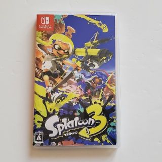 ニンテンドースイッチ(Nintendo Switch)の【美品】スプラトゥーン3 Switch(家庭用ゲームソフト)