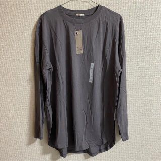 ジーユー(GU)のGU ジーユー ラウンドヘムロングスリーブT(長袖)(Tシャツ(長袖/七分))