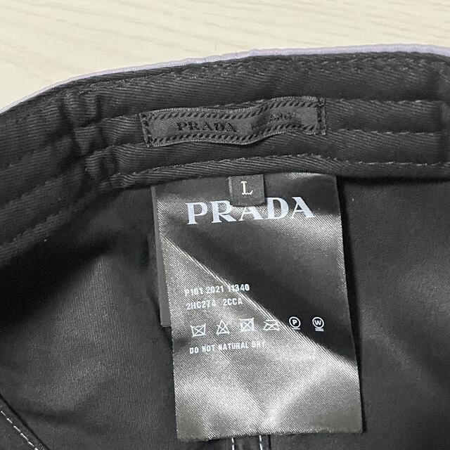 PRADA(プラダ)の⏰最終大特価！早い者勝ち！PRADAプラダ ナイロンキャップ Lサイズ  メンズの帽子(キャップ)の商品写真