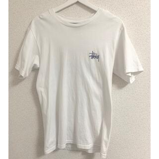 STUSSY ステューシー Tシャツ　S ホワイト(Tシャツ/カットソー(半袖/袖なし))