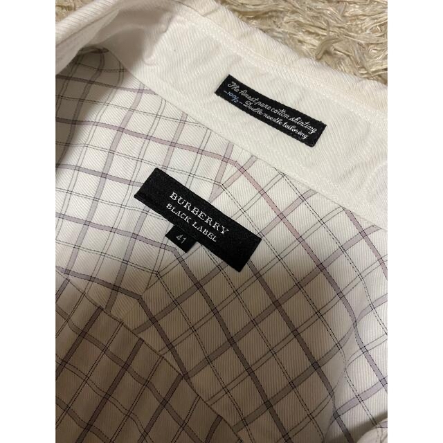 sold out 購入が決まりました❤️バーバリーブラックレーベル シャツ ...