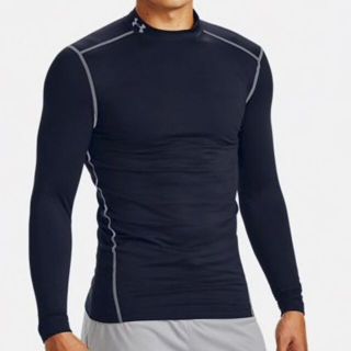 アンダーアーマー(UNDER ARMOUR)のアンダーアーマー 長袖 M L XXL 新品 紺 ネイビー インナー シャツ(Tシャツ/カットソー(七分/長袖))