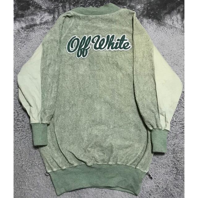 off-white Vネックニット