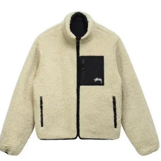 STUSSY(ステューシー)のstussy 8 BALL SHERPA JACKET ステューシー フリース メンズのジャケット/アウター(ブルゾン)の商品写真