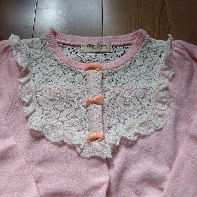 franche lippee(フランシュリッペ)のフランシュリッペ　レーシーリボンカーデ レディースのトップス(カーディガン)の商品写真