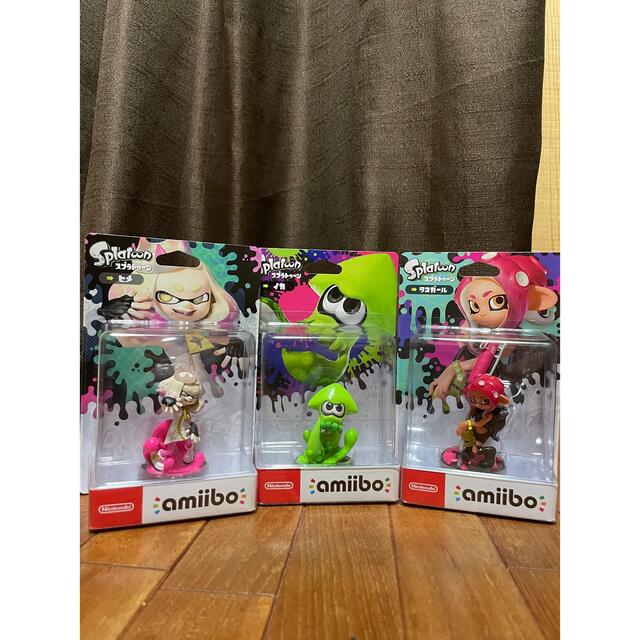 amiibo  スプラトゥーン　ヒメ　イカ　タコガールamiibo