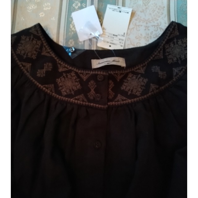 SM2(サマンサモスモス)の未使用 SM2 綿麻刺繍ブラウス レディースのトップス(シャツ/ブラウス(長袖/七分))の商品写真