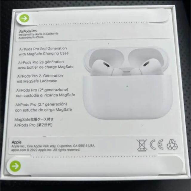 新品 Apple AirPods Pro 第二世代 MQD83J/A