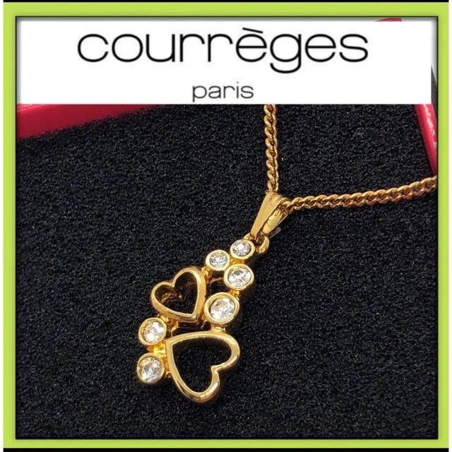 Courreges(クレージュ)のcourreges クレージュネックレス　ゴールドカラー レディースのアクセサリー(ネックレス)の商品写真