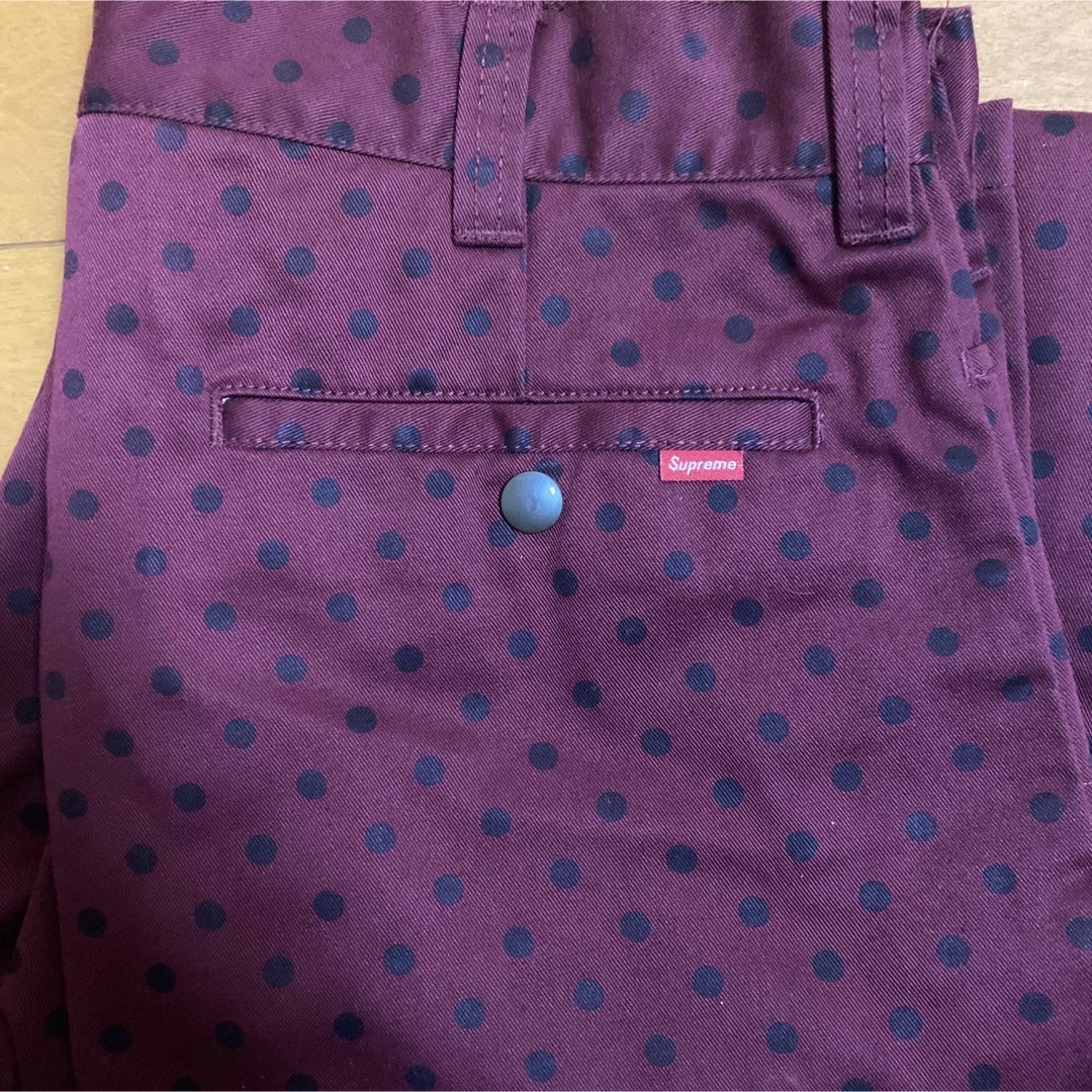 Supreme(シュプリーム)の18aw supreme work pants polka dot 30 メンズのパンツ(ワークパンツ/カーゴパンツ)の商品写真