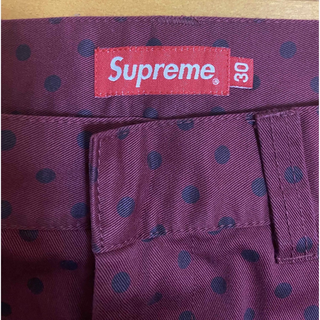 Supreme(シュプリーム)の18aw supreme work pants polka dot 30 メンズのパンツ(ワークパンツ/カーゴパンツ)の商品写真