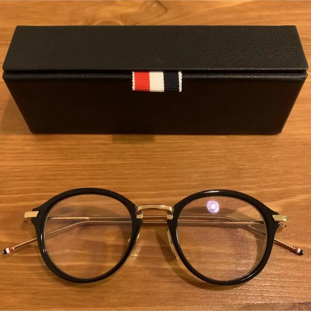 THOM BROWNE(トムブラウン)のTHOM BROWNE eyewear TB-011 メンズのファッション小物(サングラス/メガネ)の商品写真