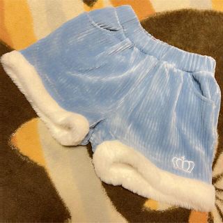 ベビードール(BABYDOLL)のBABYDOLL ふわふわ ベロア素材 パンツ 90cm(パンツ/スパッツ)