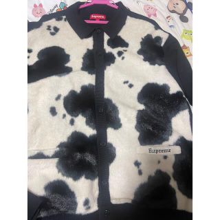 シュプリーム(Supreme)の登坂着用　supreme cow print cardigan(カーディガン)