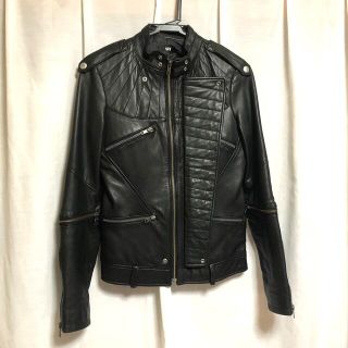 【今日の超目玉】ジャケット/アウタースライ ライダースジャケット(レディース)(ブラック/黒色系)の通販