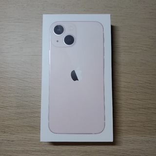 アイフォーン(iPhone)の【未使用・新品】iPhone 13 mini 128GB ピンク SIMフリー(スマートフォン本体)
