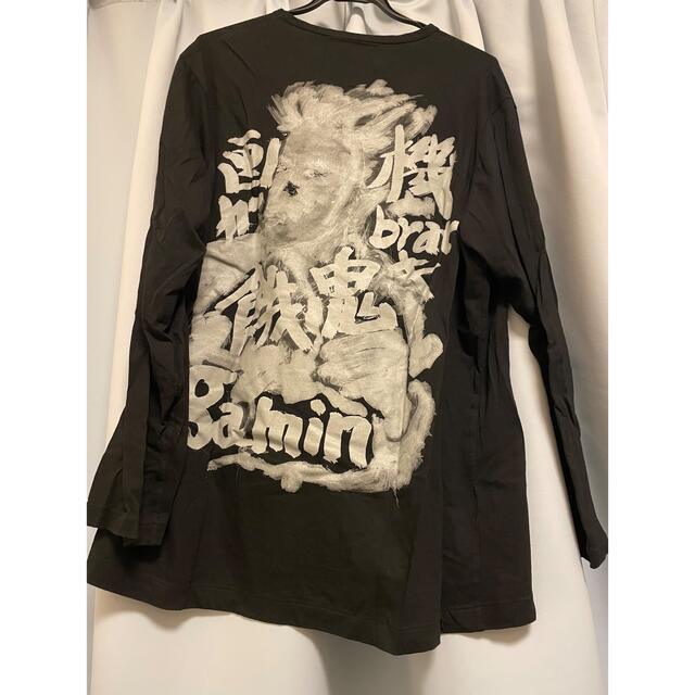 yohji yamamoto ヨウジヤマモト　画と機　ロングTシャツ 1