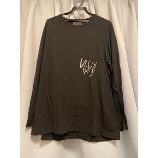 ヨウジヤマモト(Yohji Yamamoto)のyohji yamamoto ヨウジヤマモト　画と機　ロングTシャツ (Tシャツ/カットソー(七分/長袖))