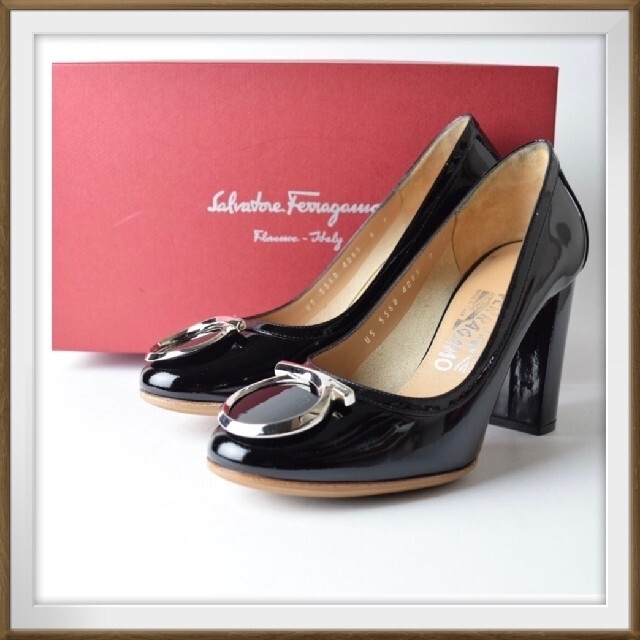 Salvatore Ferragamo フェラガモ パンプス 23 ガンチーニ