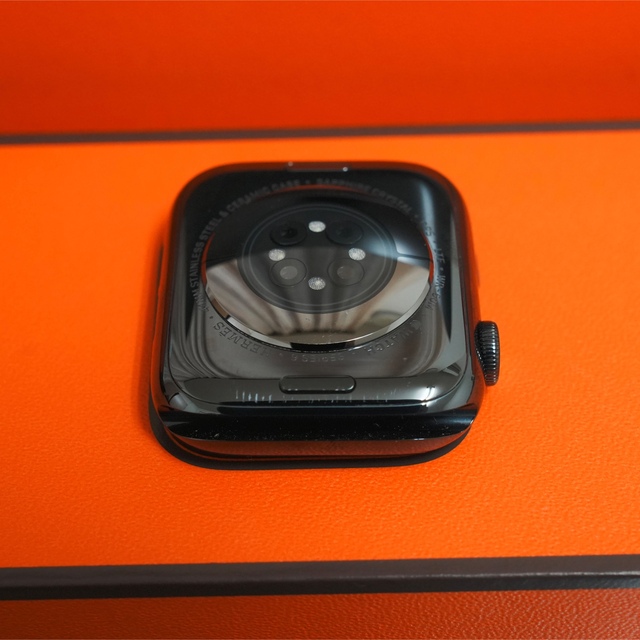 Hermes(エルメス)のHERMES Apple Watch 6 44mm SpaceBlack メンズの時計(腕時計(デジタル))の商品写真