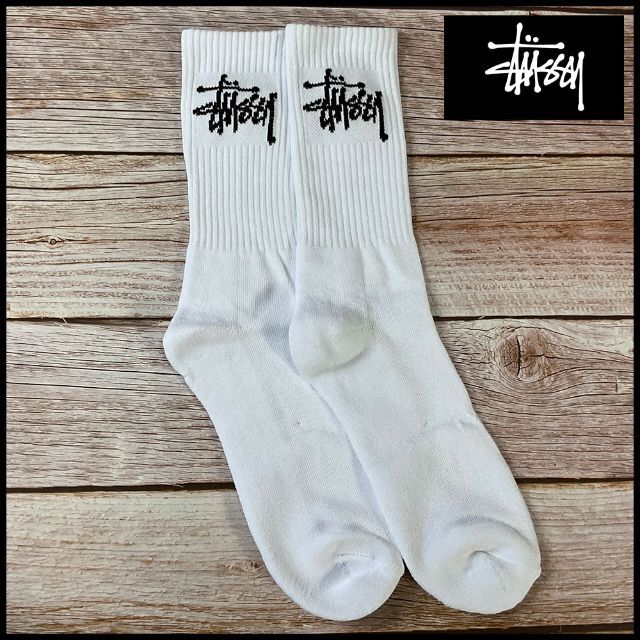 STUSSY - ステューシー 靴下 ソックス 3足セット(380894)の STUSSY - ステューシー 靴下 ソックス 3足セット(380894)の