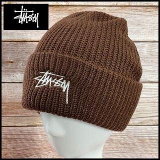 【ユニセックス】STUSSY ビーニー ニット帽（330202）(ニット帽/ビーニー)