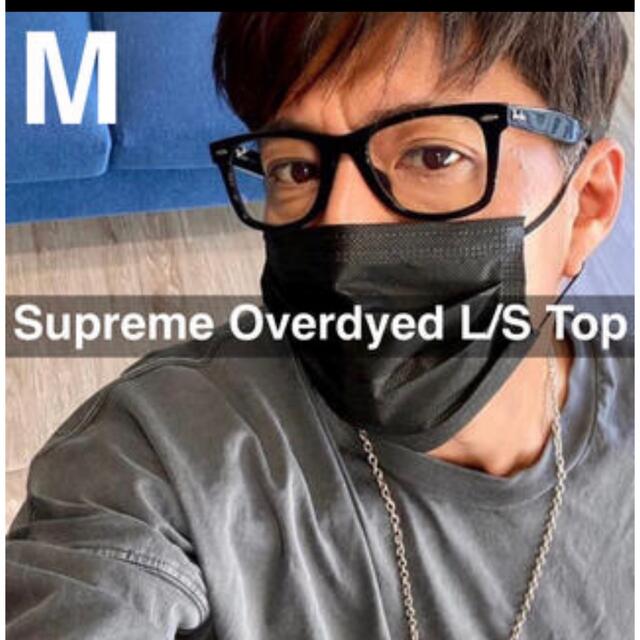 supreme 20ss overdyed L/S top Mサイズキムタク着用