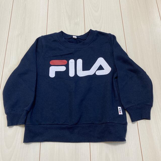 FILA(フィラ)の100サイズ FILA トレーナー キッズ/ベビー/マタニティのキッズ服男の子用(90cm~)(その他)の商品写真