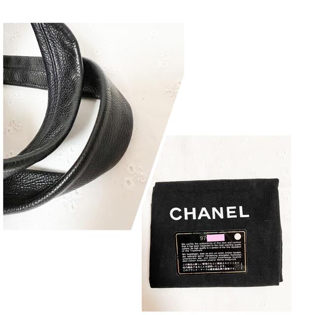 CHANEL - 【専用】CHANEL パンチング ミニボストン キャビア CHANEL - 【専用】CHANEL パンチング ミニボストン キャビア