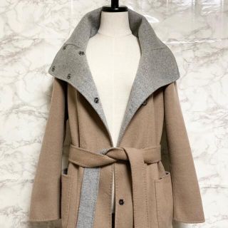 WEEKEND MaxMara ダブルフェイスケープコート　38 美品