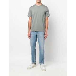 クルチアーニ(Cruciani)の国内正規 新品 FEDELI 22SS クルーネック Tシャツ フェデーリ 50(Tシャツ/カットソー(半袖/袖なし))