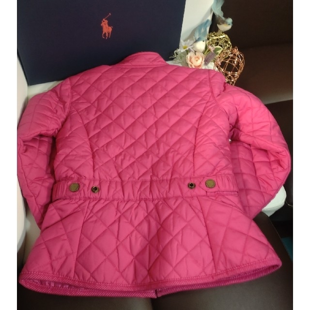 Ralph Lauren(ラルフローレン)のラルフローレン キルティング ジャケット 120 キッズ/ベビー/マタニティのキッズ服女の子用(90cm~)(ジャケット/上着)の商品写真