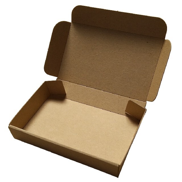 新品未使用400枚小型ダンボール箱ゆうパケット 定形外郵便(規格内) 対応ダンボール小箱