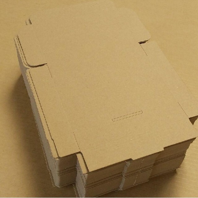新品未使用両面白400枚小型ダンボール箱ゆうパケット 定形外郵便(規格内)