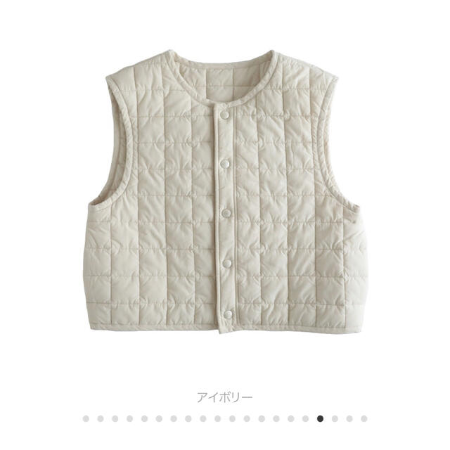 ウォッシュCOTTONキルティングベスト シールームリン - ベスト/ジレ