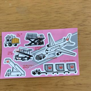 ジャル(ニホンコウクウ)(JAL(日本航空))のJAL ミニステッカー(その他)