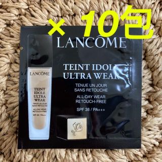 ランコム(LANCOME)のランコム タンイドル ウルトラ ウェア リキッド BO-02 ファンデ ×10包(ファンデーション)