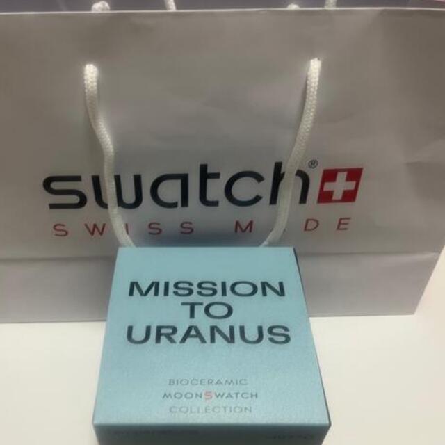 swatch(スウォッチ)のスウォッチ オメガ ウラヌス MISSION TO URANUS omega メンズの時計(腕時計(アナログ))の商品写真