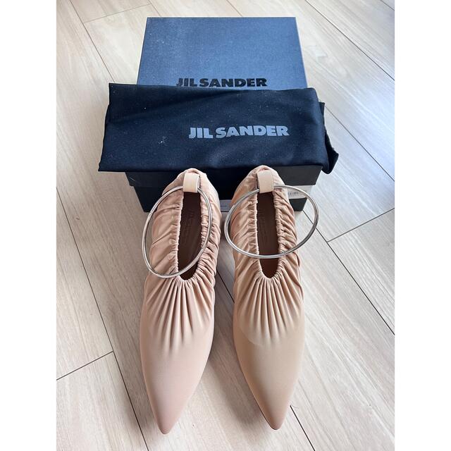 Jil Sander ジルサンダー　美品ベージュヒール