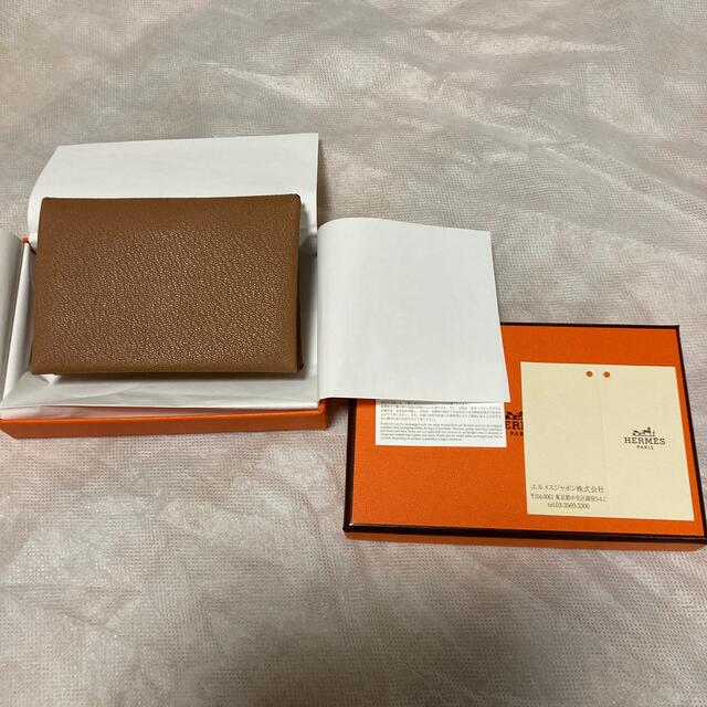 最も完璧な Hermes 【新品未使用】エルメス カードケース カルヴィ